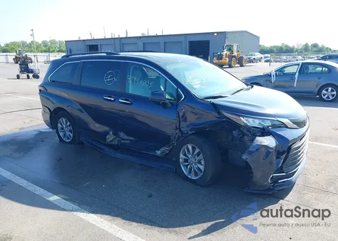 2021 Toyota Sienna Xle из США, поврежденный, VIN 5TDJSKFC8MS003825